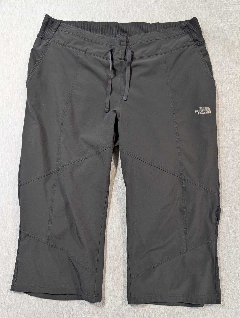 The North Face Lightweight Capri Pants Women's XL Black Cropped